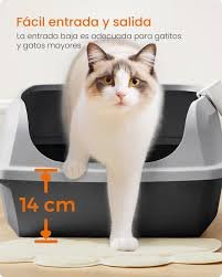 Feandrea arenero XXL con gato